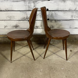 Paire de chaises bistrot R.RIVAL