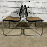 Paire de chaise Cesca B32 de Marcel Breuer