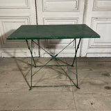 Table de jardin pliante en metal