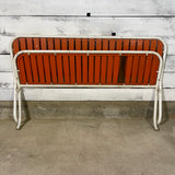 Banc vintage pliable